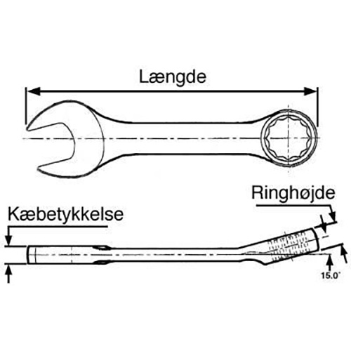 U-ringnyckel Teng Tools 6005M